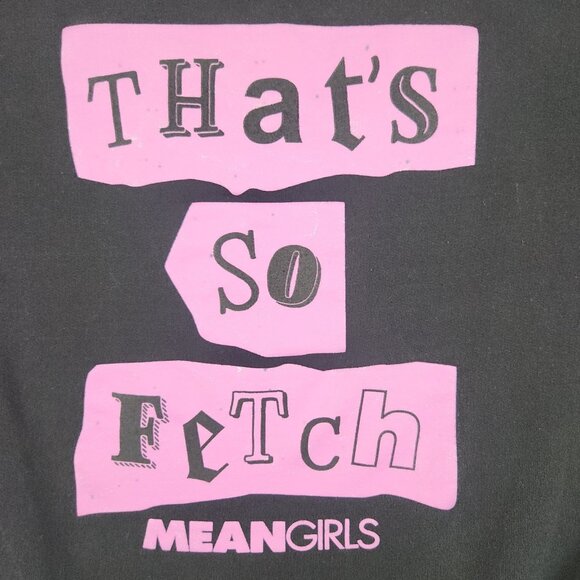 Mean Girls Thats So Fetch Extra Small Classic Movie Pullover Crewneck Sweatshirt - Picture 9 of 11